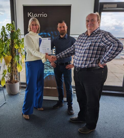 DQS, a global audit and certification provider, has confirmed Klarrio's compliance with ISO 27001:2022.